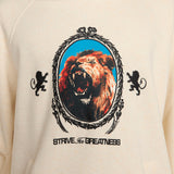 LeBron 'Strive For Greatness' Lion Fleece Hoodie - Phantom