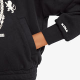 LeBron 'Strive For Greatness' Lion Youth Fleece Hoodie - Black
