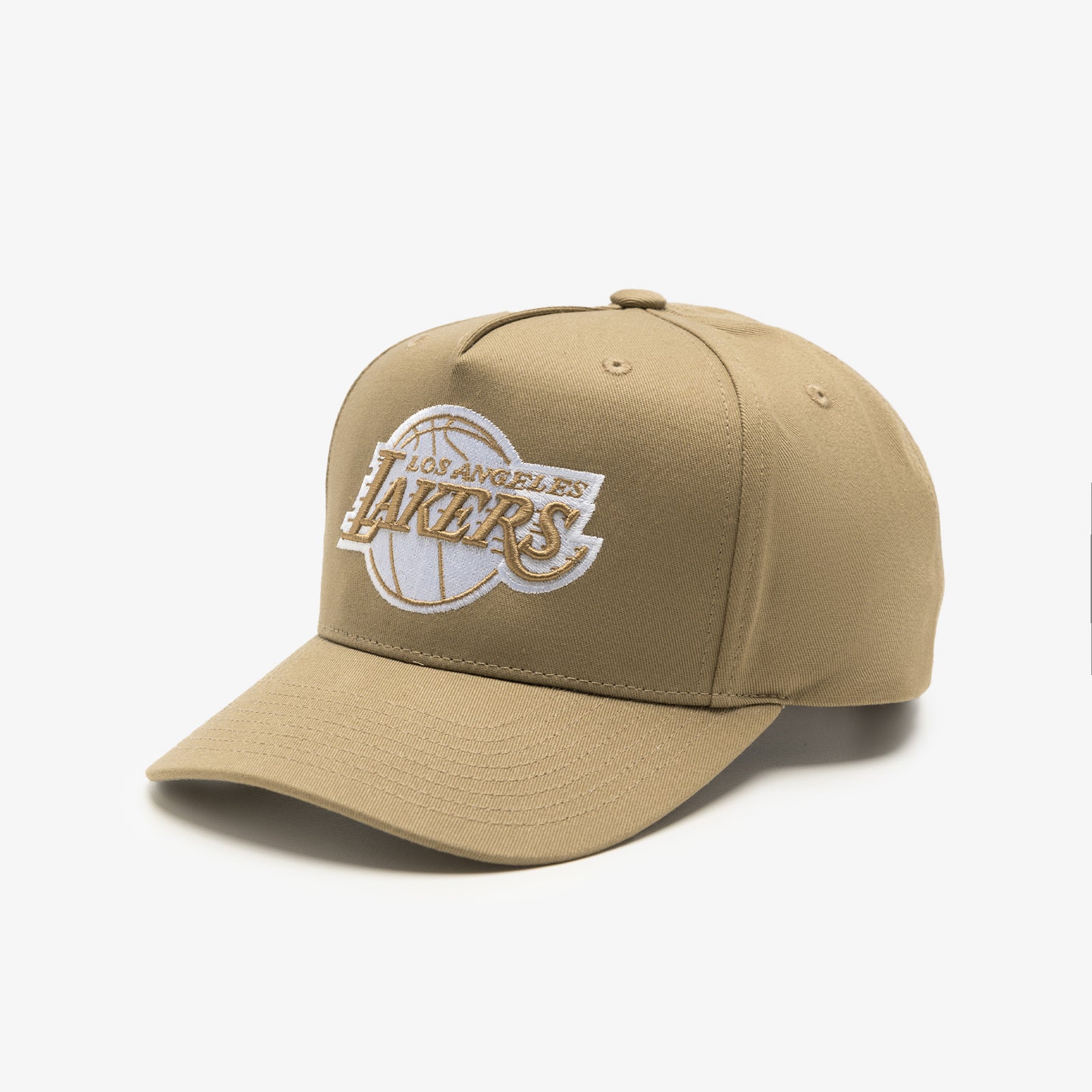 Los Angeles Lakers Core Sports Snapback Khaki – Throwback