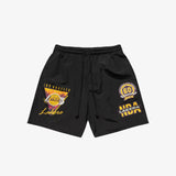 Los Angeles Lakers Where You At Shorts - Black