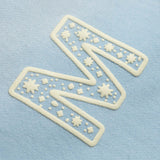 Starry Arc Fleece Shorts - Ice Blue