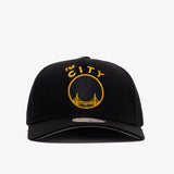 Golden State Warriors Pro Pinch Snapback - Black