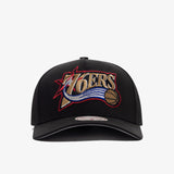 Philadelphia 76ers Pro Pinch Snapback - Black