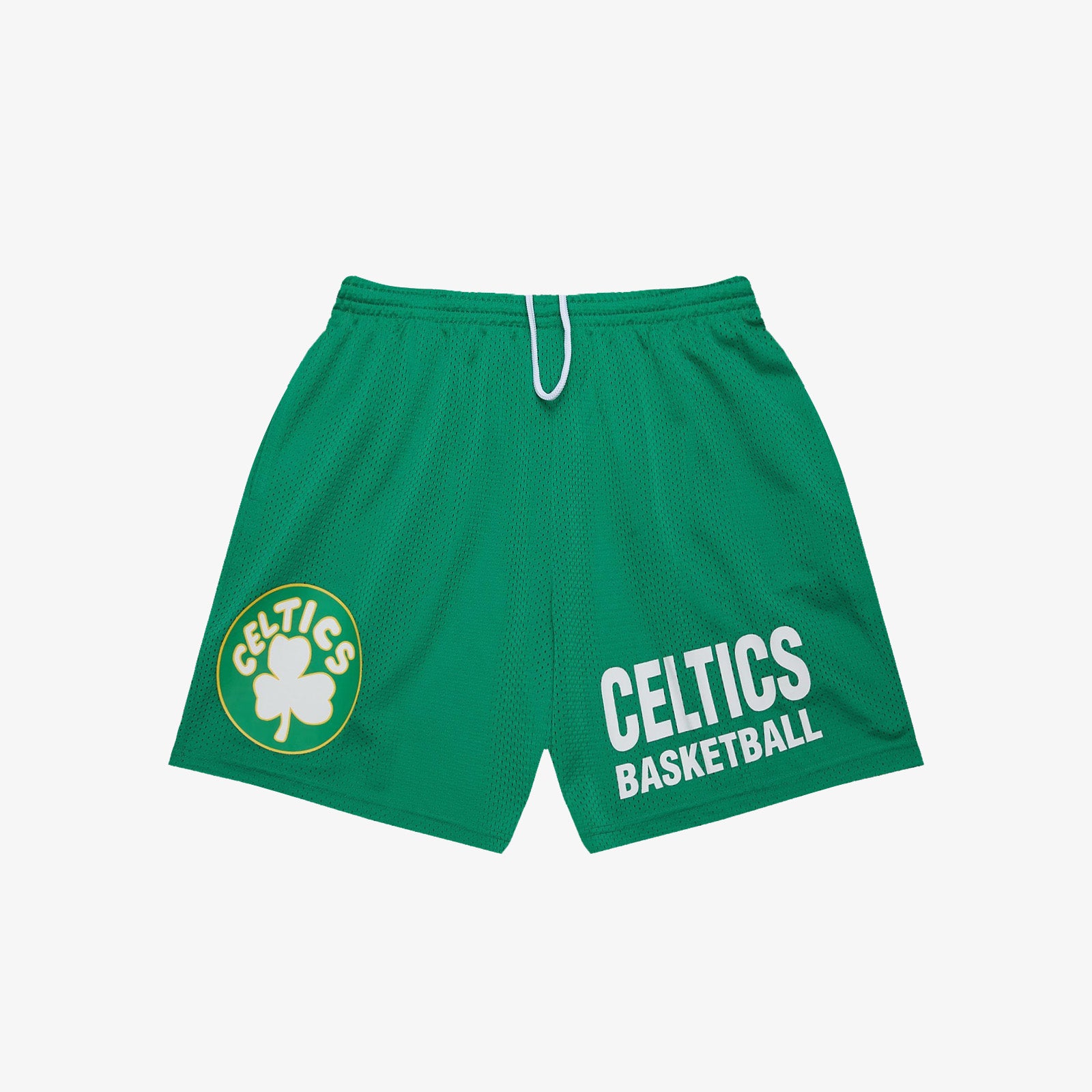 Boston Celtics Game Day 7 Mesh Shorts Green Throwback