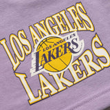 Los Angeles Lakers Newberry Fleece Women's Shorts - Lavender