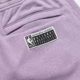 Los Angeles Lakers Newberry Fleece Women's Shorts - Lavender