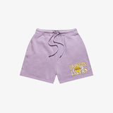 Los Angeles Lakers Newberry Fleece Women's Shorts - Lavender
