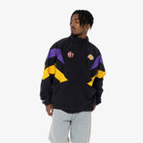 Los Angeles Lakers Spray Jacket - Black/Purple/Yellow