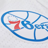 Philadelphia 76ers 09-10 HWC Swingman Shorts - White