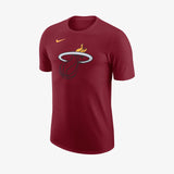 Miami Heat Essential NBA Logo T-Shirt - Tough Red