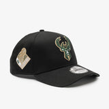 Milwaukee Bucks 9Forty NBA Champs Snapback - Black