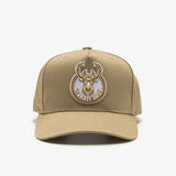 Milwaukee Bucks Core Sports Snapback - Khaki