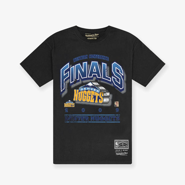 Denver Nuggets 2009 Western Conference Finals Vintage Tee Faded