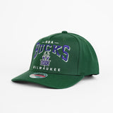 Milwaukee Bucks Border Classic Redline Snapback - Green