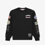 Milwaukee Bucks Conference Crew Sweatshirt - Black