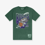Milwaukee Bucks Wavey Tee - Green