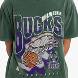 Milwaukee Bucks Wavey Tee - Green
