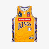 Xavier Cooks Sydney Kings 2025 NBL Indigenous Jersey - Yellow