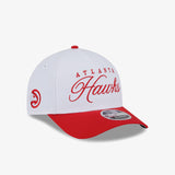 Atlanta Hawks Draft 9Forty A-Frame Cap - White