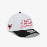 Chicago Bulls Draft 9Forty A-Frame Cap - White