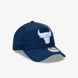 Chicago Bulls Midnight Ice 9Forty Adjustable A-Frame Snapback - Navy