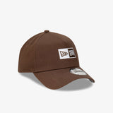 New Era Logo 9Forty Adjustable Snapback - Walnut