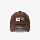 New Era Logo 9Forty Adjustable Snapback - Walnut