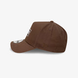 New Era Logo 9Forty Adjustable Snapback - Walnut
