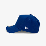 Los Angeles 9Forty A-Frame Oversize Logo Adjustable Snapback - Blue