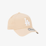 Los Angeles 9Forty A-Frame Snapback - Oatmilk