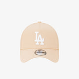 Los Angeles 9Forty A-Frame Snapback - Oatmilk