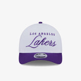 Los Angeles Lakers Draft 9Forty A-Frame Cap - White