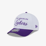 Los Angeles Lakers Draft 9Forty A-Frame Cap - White