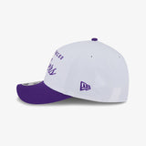Los Angeles Lakers Draft 9Forty A-Frame Cap - White