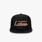 Los Angeles Lakers NBA Script 9Fifty Youth Snapback - Black