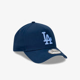 Los Angeles Midnight Ice 9Forty Adjustable A-Frame Snapback - Navy