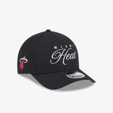 Miami Heat Draft 9Forty A-Frame Cap - Black