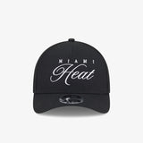 Miami Heat Draft 9Forty A-Frame Cap - Black