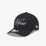 Miami Heat Draft 9Forty A-Frame Cap - Black