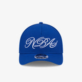 NBA Logo Draft 9Forty A-Frame Cap - Blue