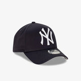 New York 9Forty A-Frame Oversize Logo Adjustable Snapback - Navy