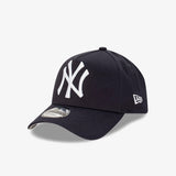 New York 9Forty A-Frame Oversize Logo Adjustable Snapback - Navy