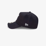New York 9Forty A-Frame Oversize Logo Adjustable Snapback - Navy
