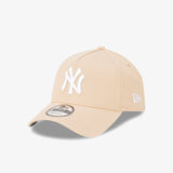 New York 9Forty A-Frame Snapback - Oatmilk