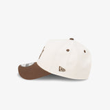 New York Winecork 9Forty Adjustable A-Frame Snapback - Chalk/Brown