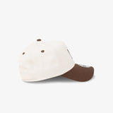 New York Winecork 9Forty Adjustable A-Frame Snapback - Chalk/Brown