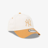 New York Winecork 9Forty Adjustable A-Frame Snapback - Chalk/Sand