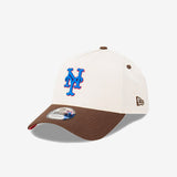 New York Subway Series 9Forty Adjustable A-Frame Snapback - Chalk/Brown