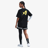 A'ja Wilson Loose Women's T-Shirt - Black/Electric Yellow