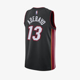 Bam Adebayo Miami Heat Icon Edition Swingman Jersey - Black